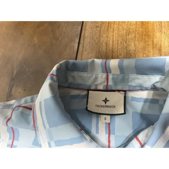 Tuckernuck Westport Trellis Sleeveless Hayes Shirt Dress Size Small - Picture 4 of 10